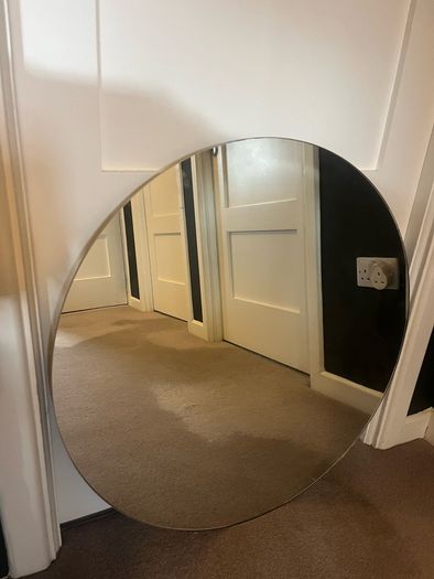 Circular mirror 80cm diameter