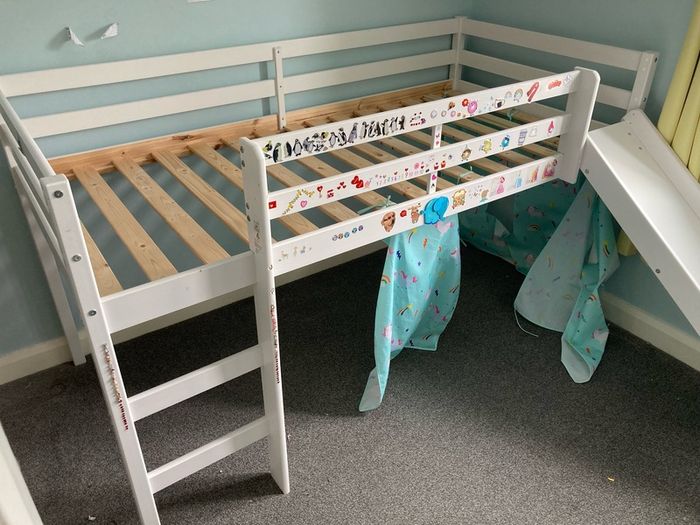 Kids Midsleeper Bed with Slide