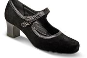 kelly black suede dress pumps Da Bella leather RRP100 euro NEW &amp; Boxed Size 3 UK  &amp; 4 UK fitting EE