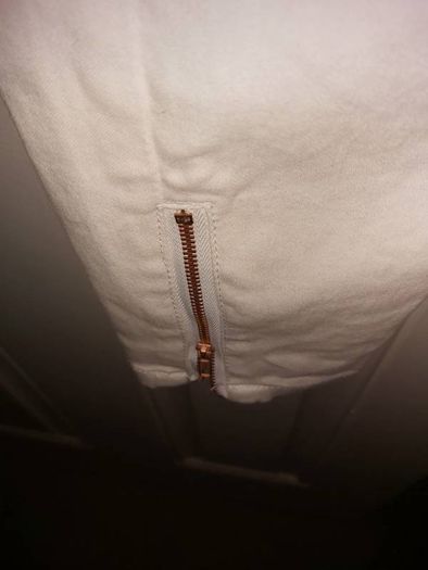 Ladies white jeans