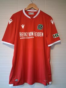 Hannover 96 Football Club Jersey.  Official Macron Mens Home Jersey. Collect In Dublin Or Receive Via Post.