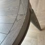 Monroe dark oak extendable dining table Image 6