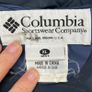 Columbia Sportswear Company Men's XL Blue Rain Jacket Waterproof Image 9
