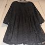 gorgeous black lace floral midi dress from Boohoo Image 2