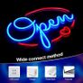 NEW SALE | Neon OPEN Sign, LED Neon Light Sign USB Powered 40x28CM Decorative Bar Open Sign for Home Bar Store Party Decor, Brightness Adjustable Image 5