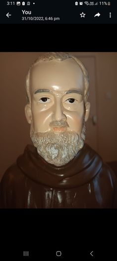 24 inch statue padre pio