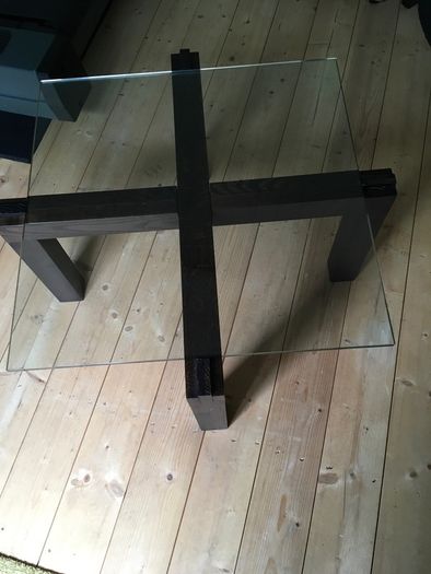 Square Glass Table
