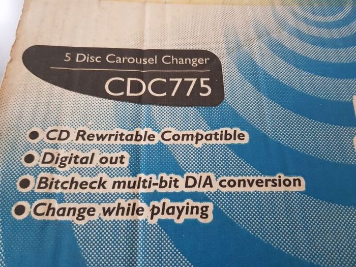 Philips Cdc 775 (5 Disc Changer)