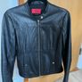 Boss leather jacket size M . Uk 10-12 Image 4