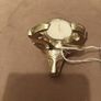 Silver metal christmas stag T-light holder Image 2