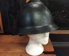 Vintage Military Firemans Helmet