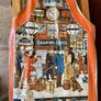 1970s 80s Quality St Bernard Dunnes PVC Apron with Cotton Ties Charing Cross Station Image 2