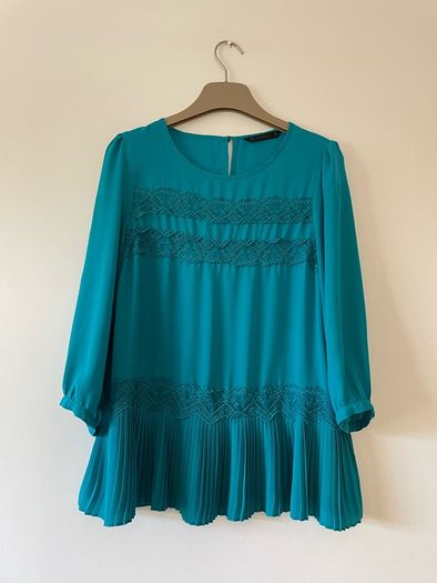 Dunnes Ladies top colour aqua size 14