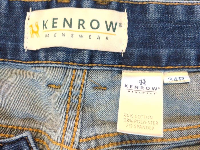 Kenrow 34R Slim Mid Rise Jeans (2 Pairs)