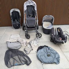 UPPAbaby Vista (2018/2019) Complete Travel System Bundle + Extras