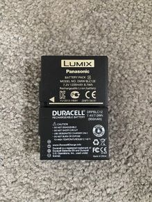 Lumix Panasonic DMW-BLC12E Batteries (x2)