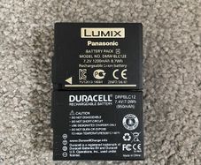 Lumix Panasonic DMW-BLC12E Batteries (x2)