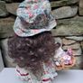 Leonardo Porcelain Doll Charlotte Vintage Floral Dress Image 3