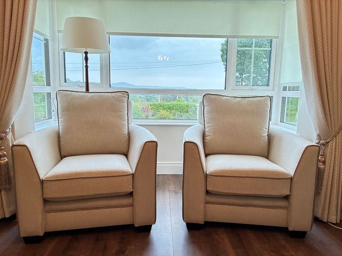 Pair of armchairs