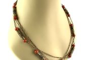 Vintage 1960's Brass Necklace