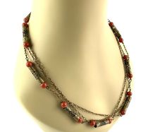 Vintage 1960's Brass Necklace