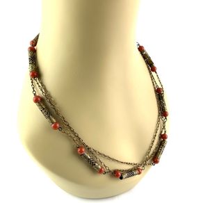 Vintage 1960's Brass Necklace