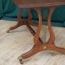 Regency-Style Mahogany Lyre-End Side Table Image 3