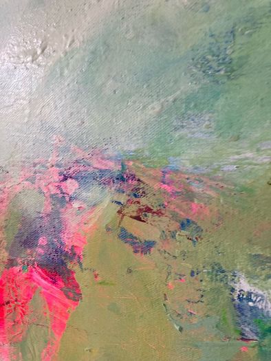LARGE ORIGINAL ART Original Abstract Landscape