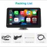 Carplay Android Auto 7 inch Touch screen Image 6
