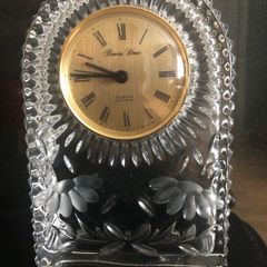 24  % lead crystal Clock