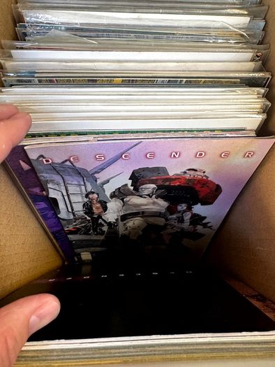 Image & Top Cow Long Comic Box w 320 comics for Sale