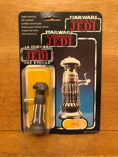 Vintage Star Wars FX-7 Tri-Logo Carded