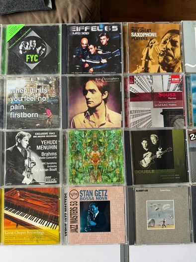 Personal Music CD and Music DVD Collection For Sale. Around 600 Titles. VG-EX Condition