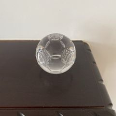 Tyrone crystal football paperweight