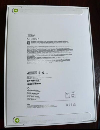 New iPad 256g