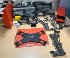 Vintage Hornby O Gauge Clockwork Track Huge Bundle - Points, Track - 100+ pieces