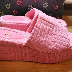 Shein Pink Wedge Shoe