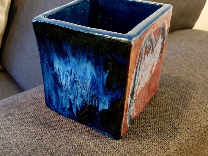 One-of-a-Kind Handmade Pottery Storage Jar