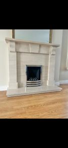 Granite Fireplace