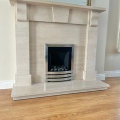 Granite Fireplace