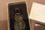 Galway crystal christmas snowman