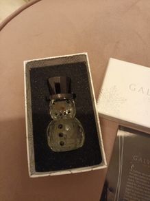 Galway crystal christmas snowman