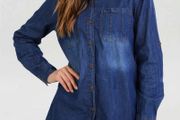 Vintage Style Denim Shirt size 18