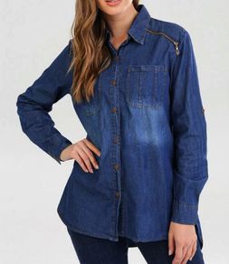 Vintage Style Denim Shirt size 18