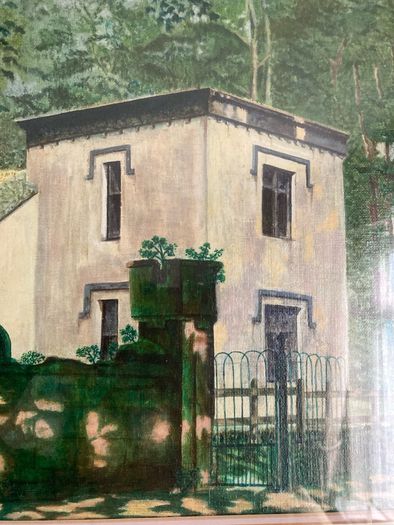 Oil Painting of House Co Mayo