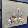 Mcm Folk Art Tribal Painting Image 2