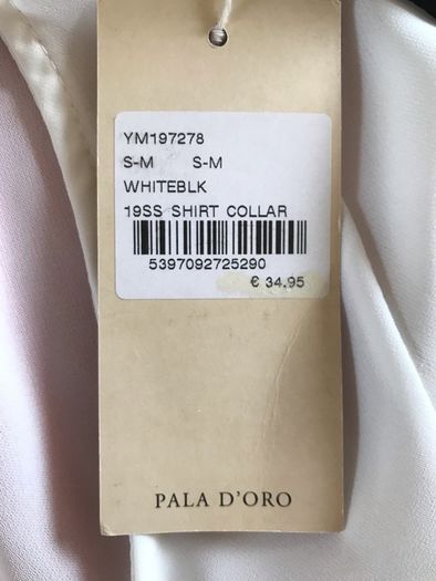 BNWT Ladies Cream&Black Top by Paola D'oro, Carraig Donn
