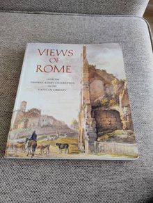 Views of Rome from the Thomas Ashby Collection in the Vatican Library 1988 in very good condition with some signs of wear on the cover over 300 pages and a coffee table size book FREE STANDARD POSTAGE INCLUDED