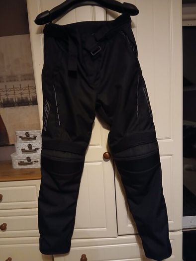 RST motorcycle jacket and trousers