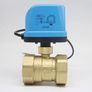 Electric ball valve 3/4 inch Miniature Electric actuator Two-way motorized Ball 3 way Valve with Three-wire Two-control Image 4